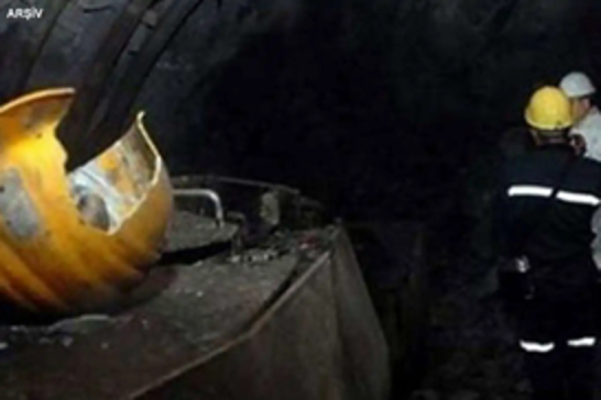 Li Zonguldaxê di madenê de hilweşîn: 1 mirî, 1 birîndar